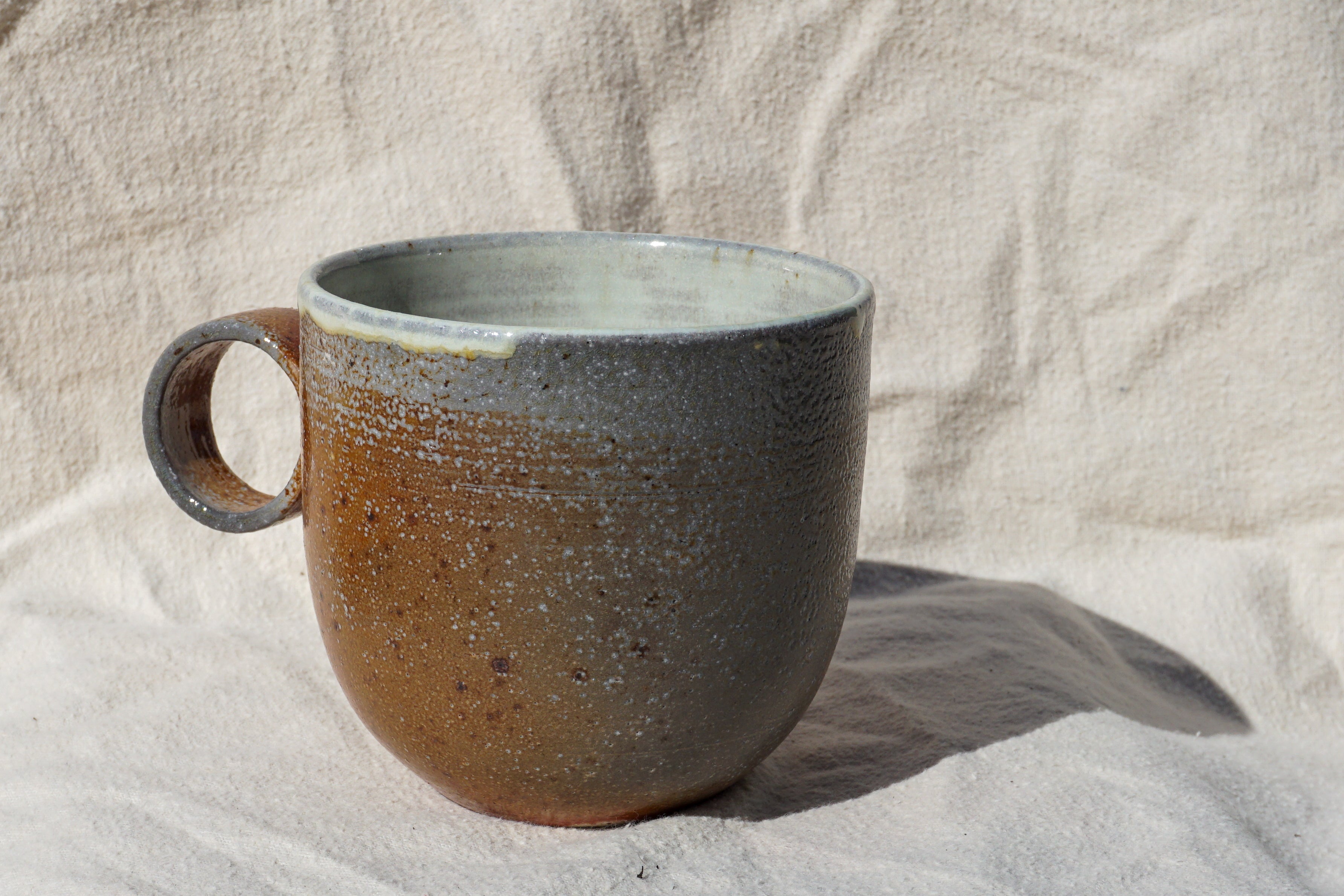 Soda Fired Ring Mug