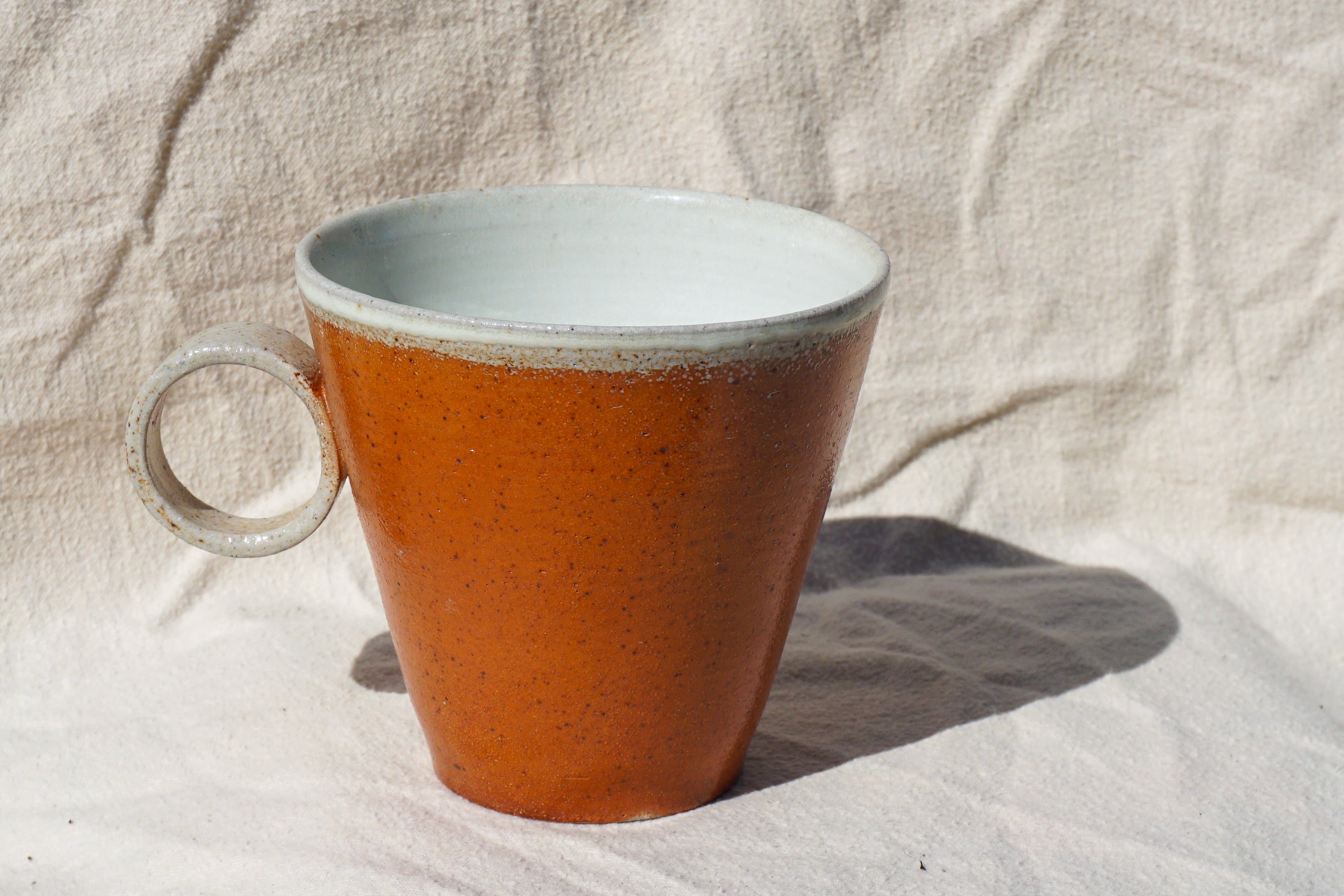 Soda Fired Ring Mug