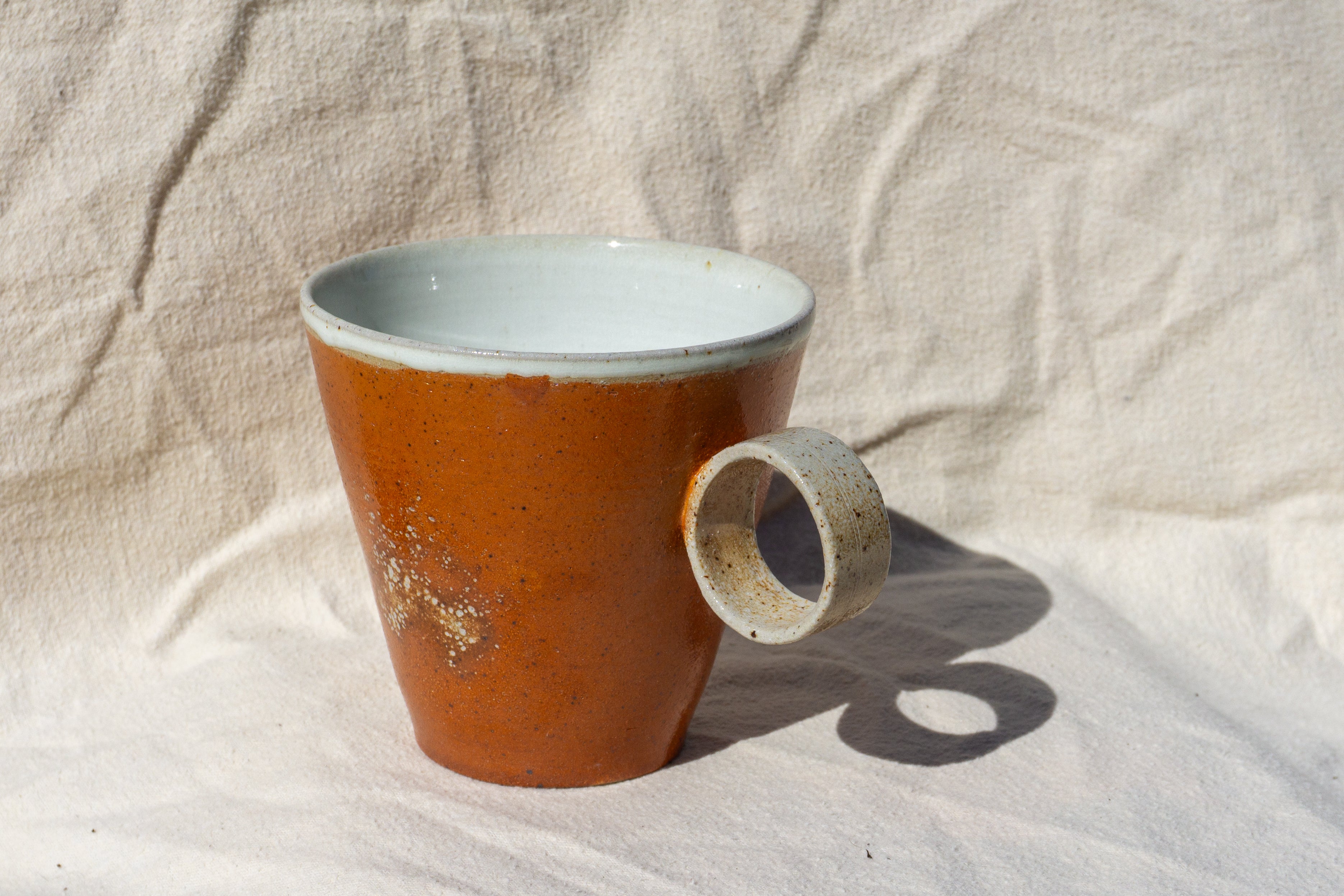 Soda Fired Ring Mug