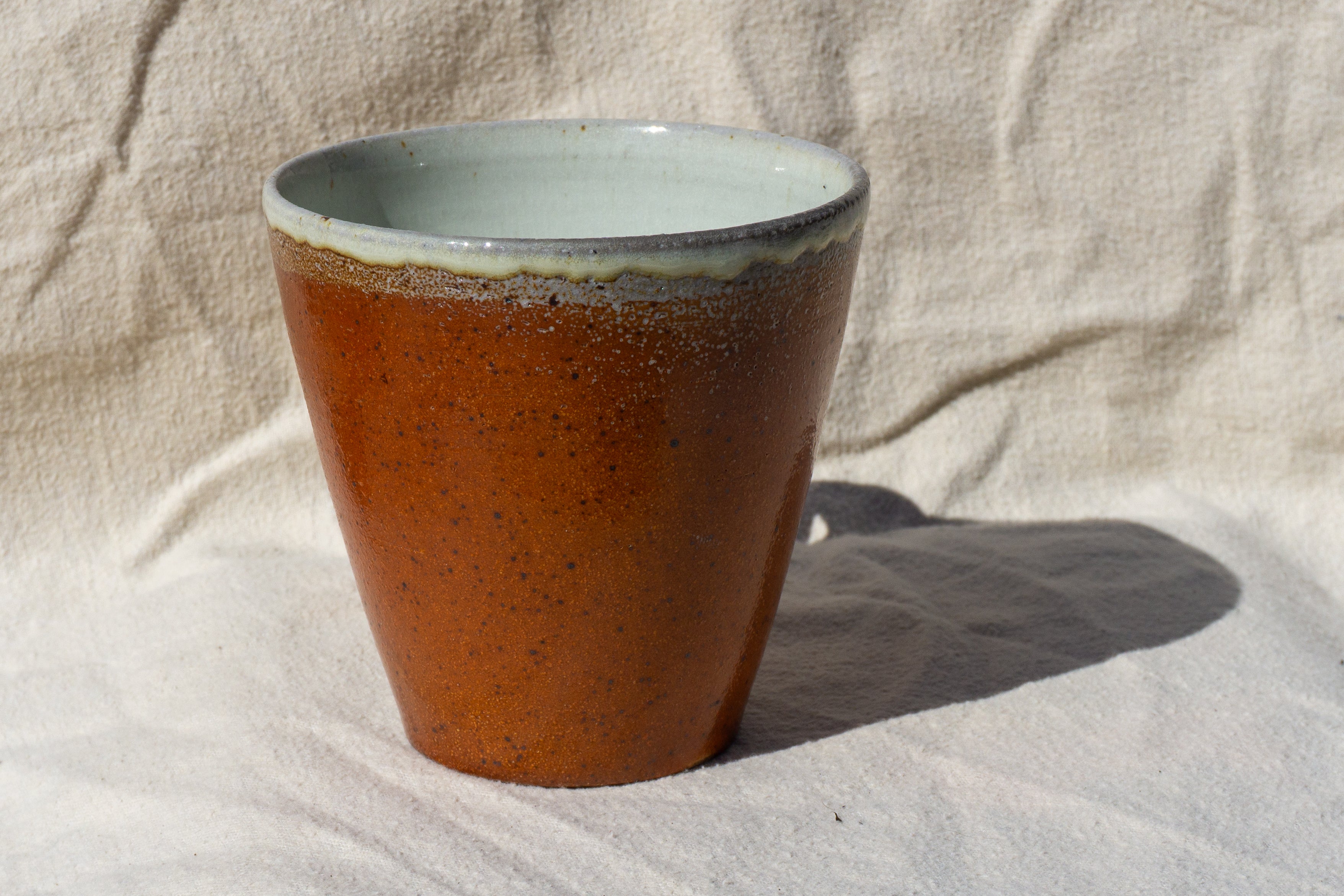 Soda Fired Ring Mug