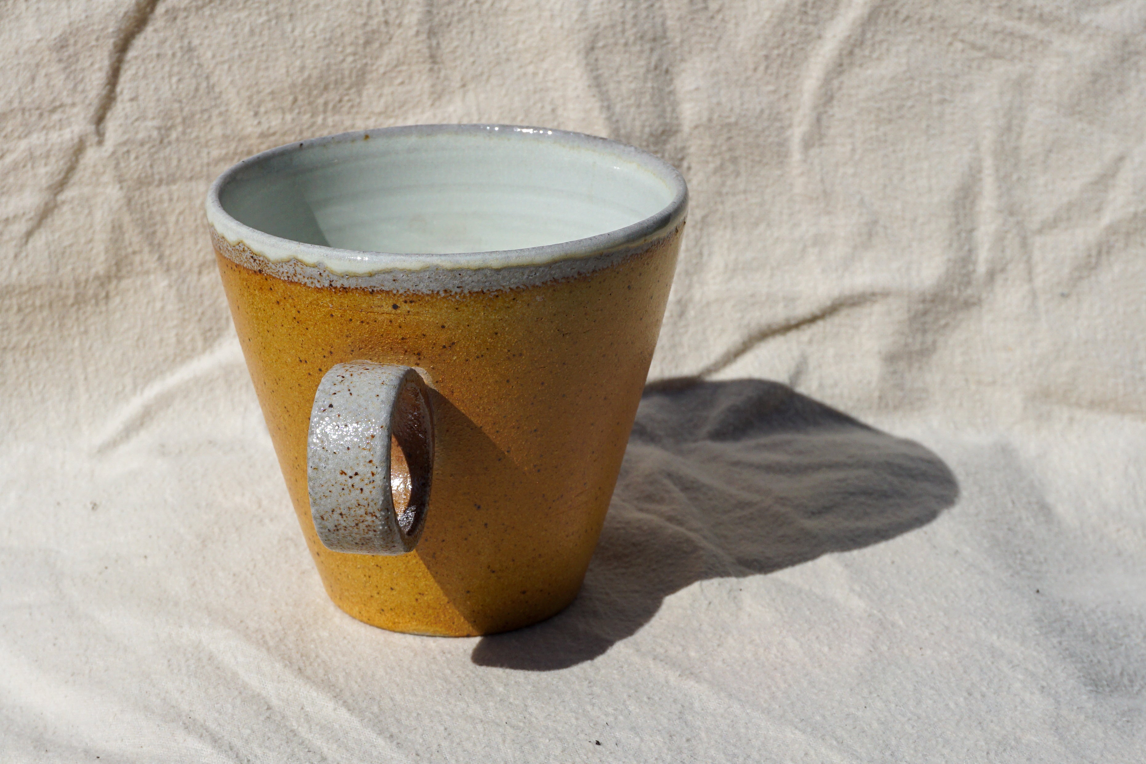 Soda Fired Ring Mug