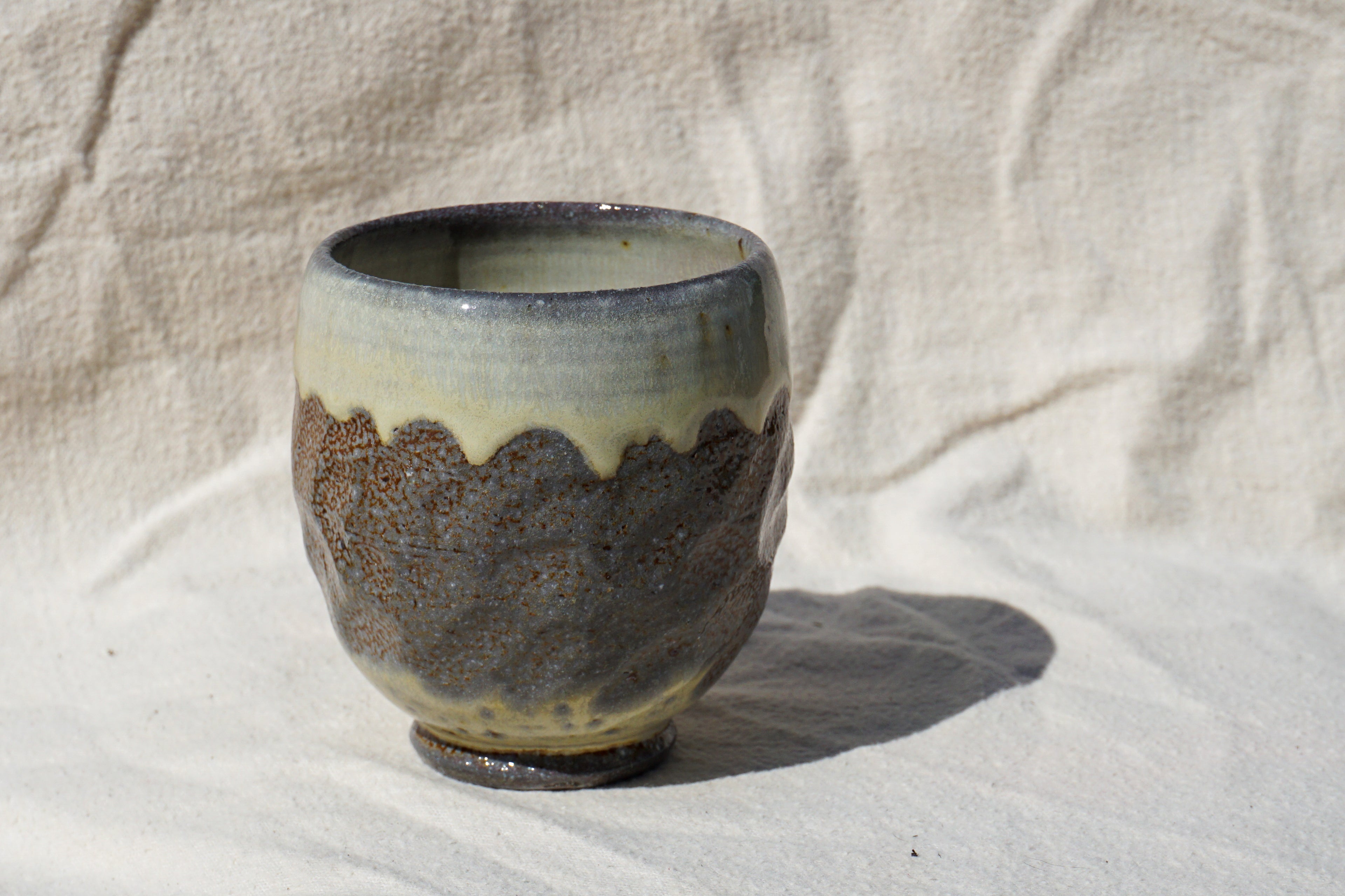 Soda Fired Stoneware Cup