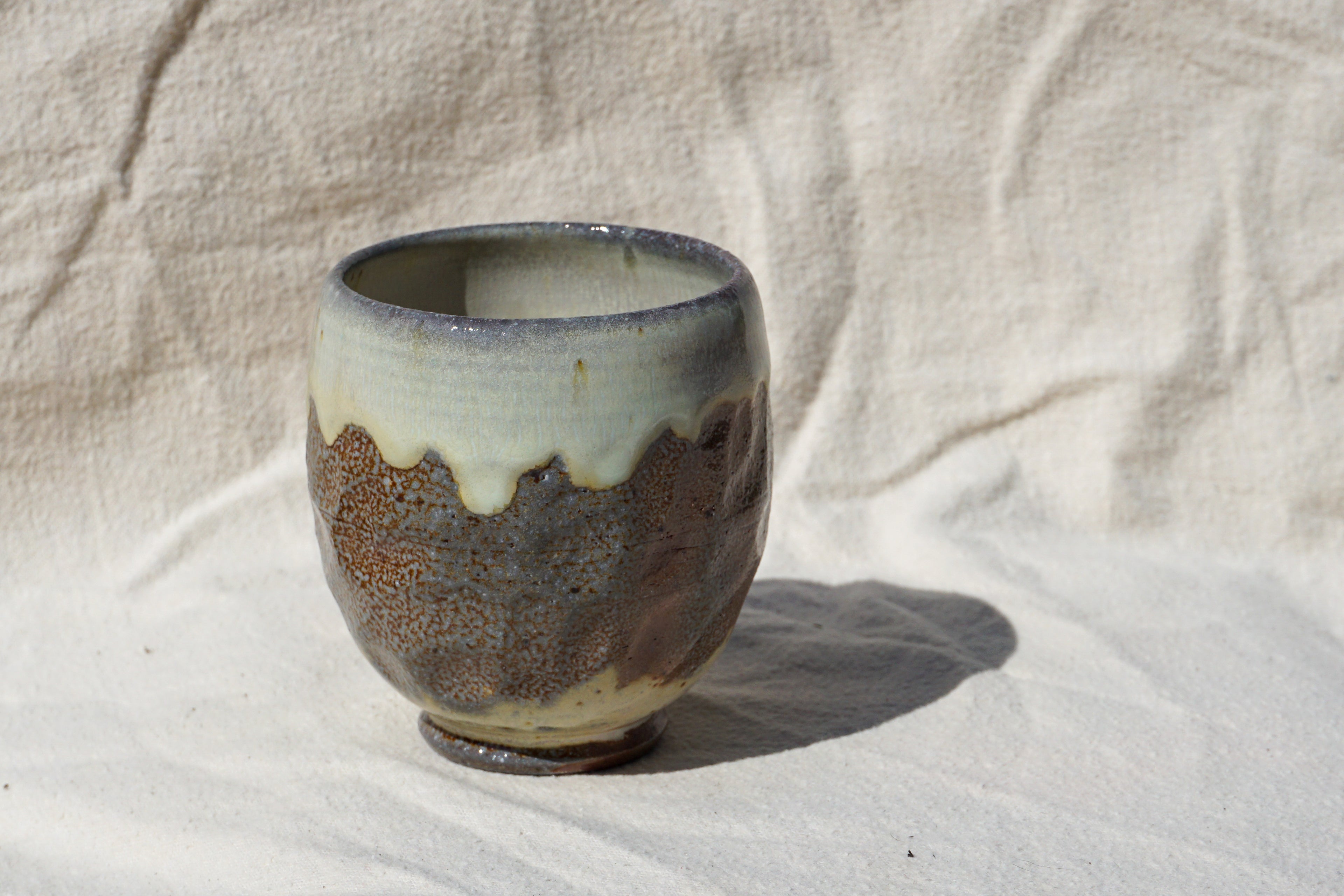 Soda Fired Stoneware Cup