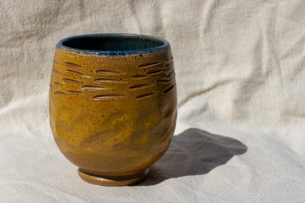 Soda Fired Stoneware Cup