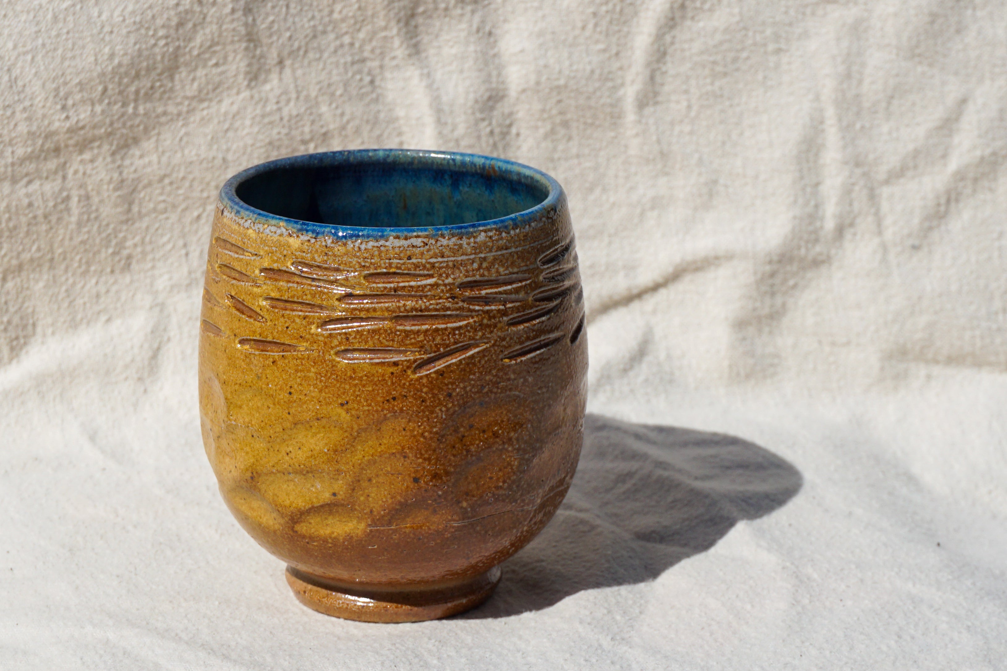 Soda Fired Stoneware Cup