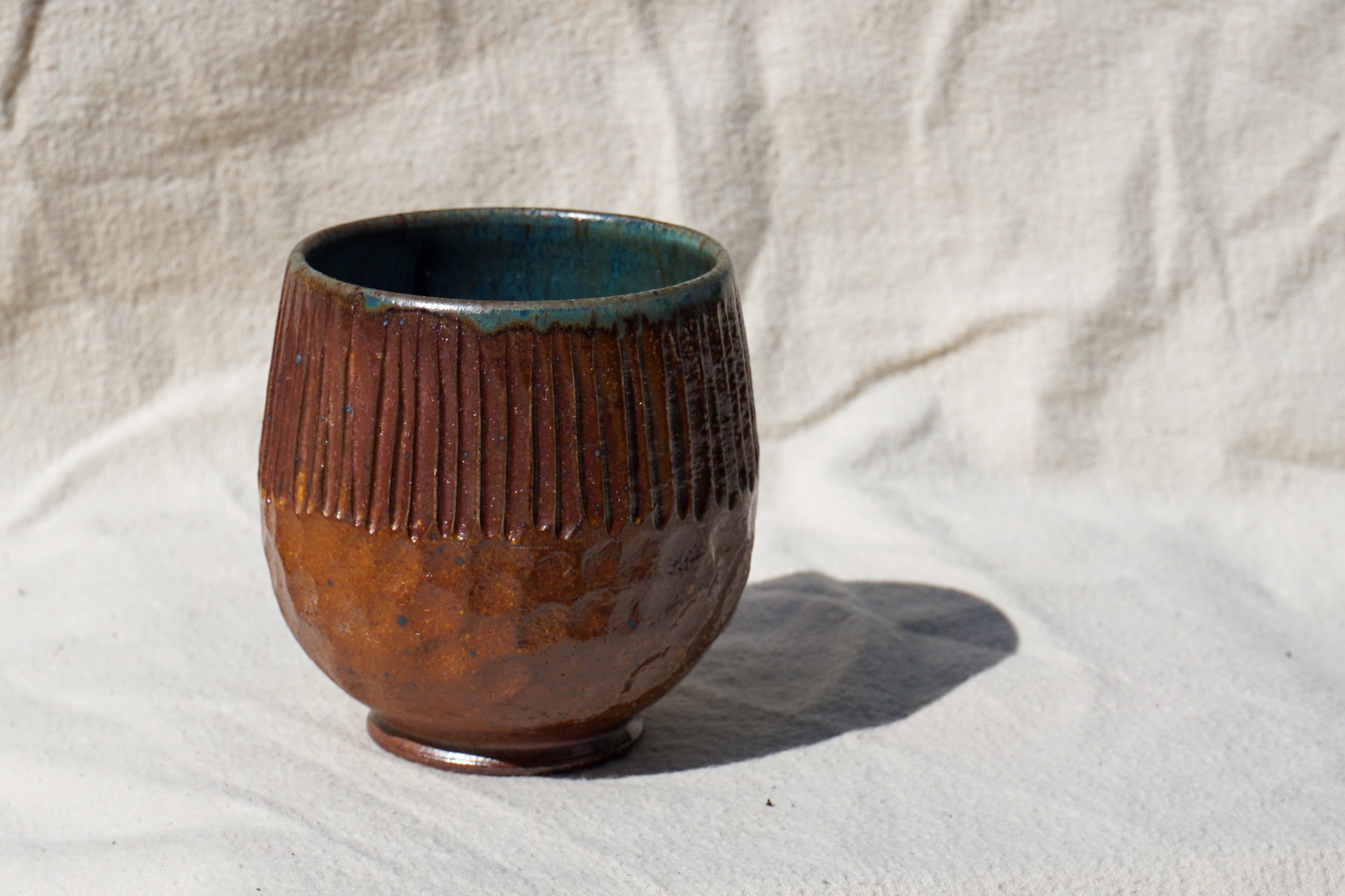 Soda Fired Stoneware Cup