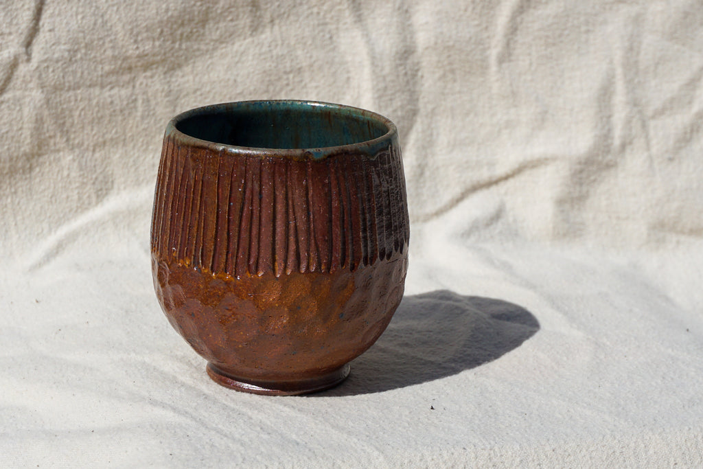 Soda Fired Stoneware Cup