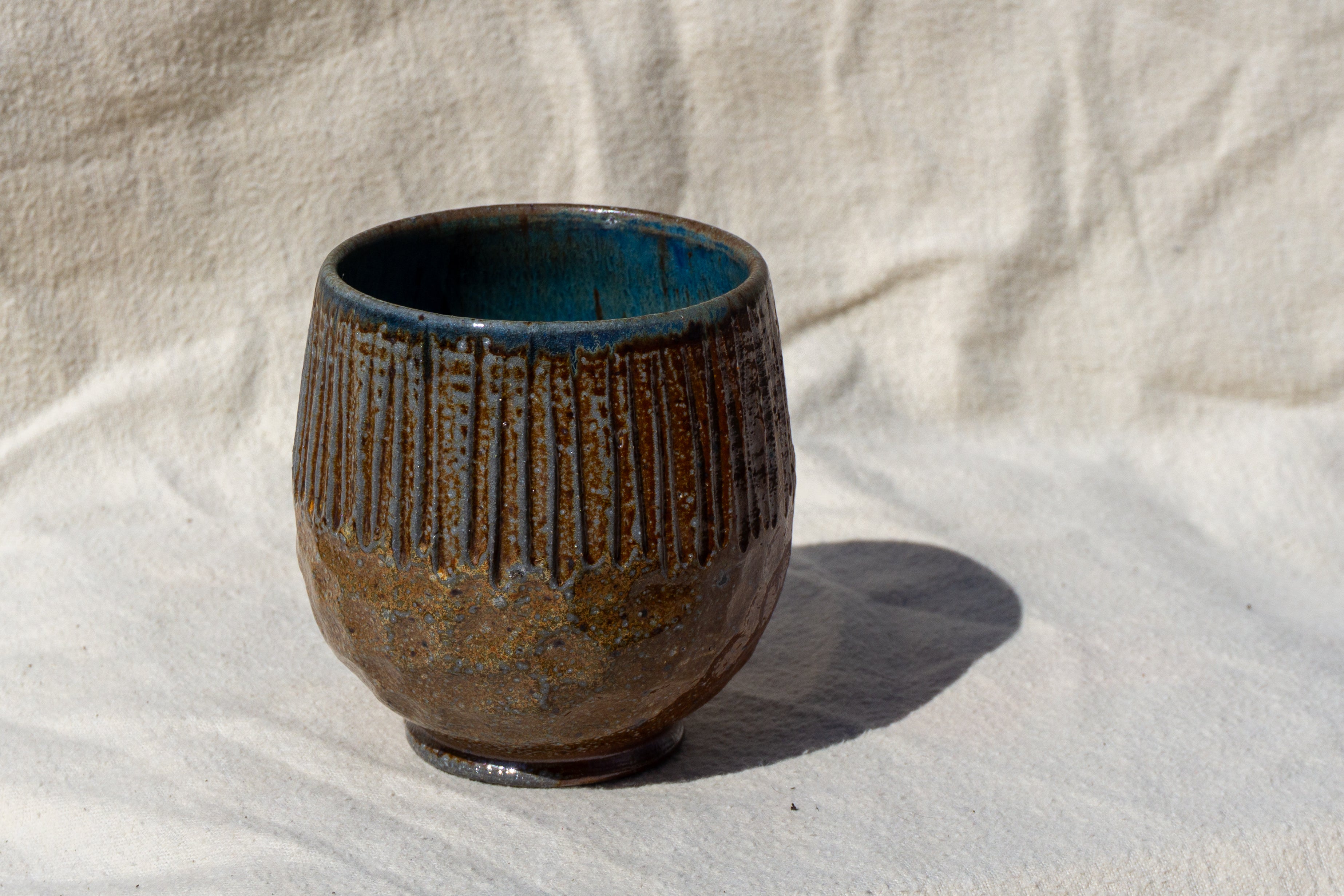 Soda Fired Stoneware Cup