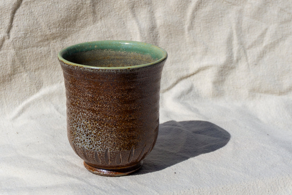 Soda Fired Stoneware Cup