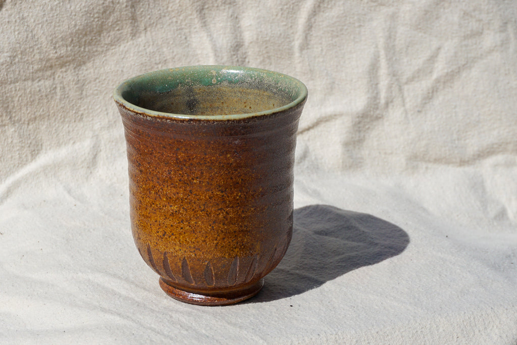 Soda Fired Stoneware Cup