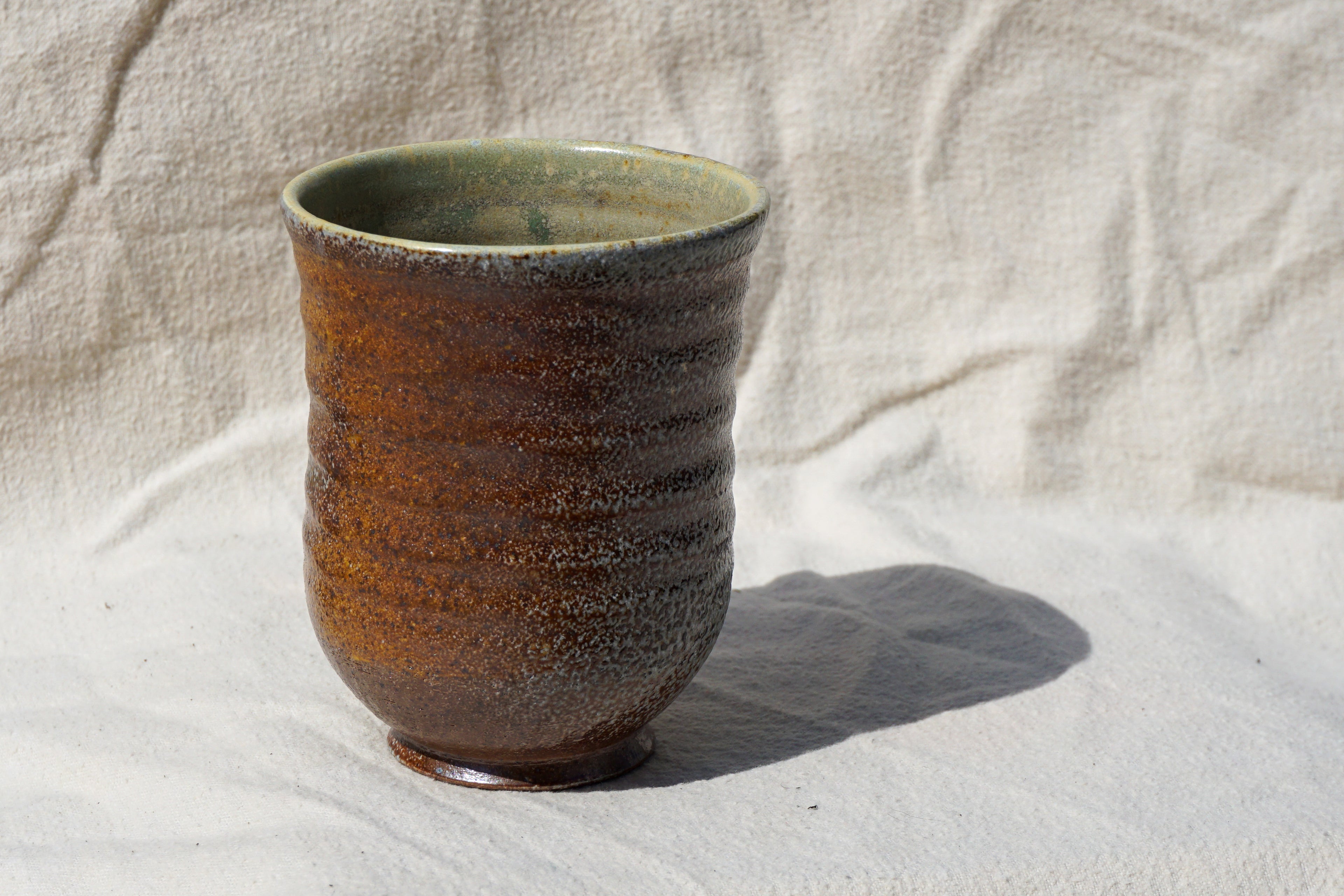 Soda Fired Stoneware Cup
