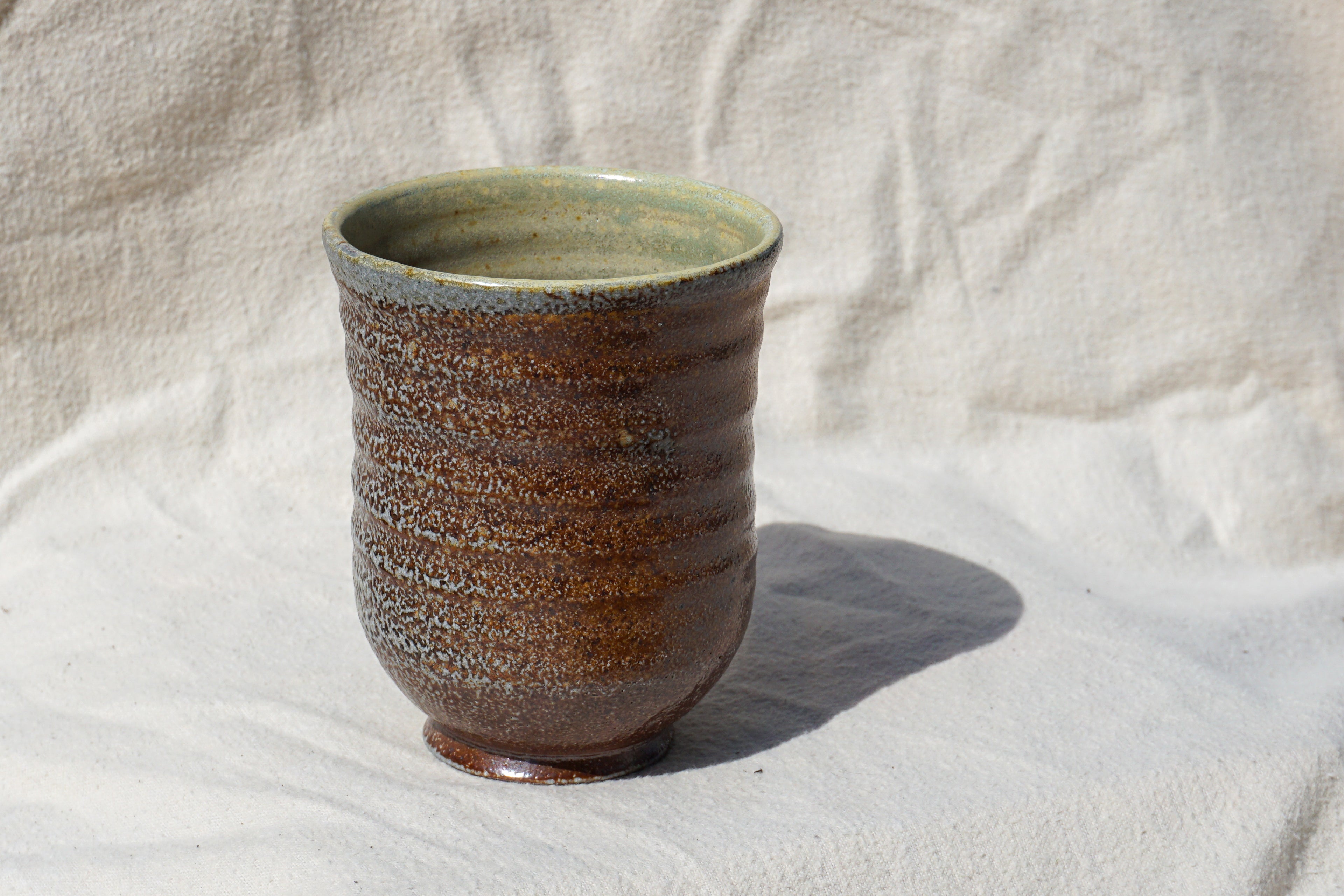 Soda Fired Stoneware Cup