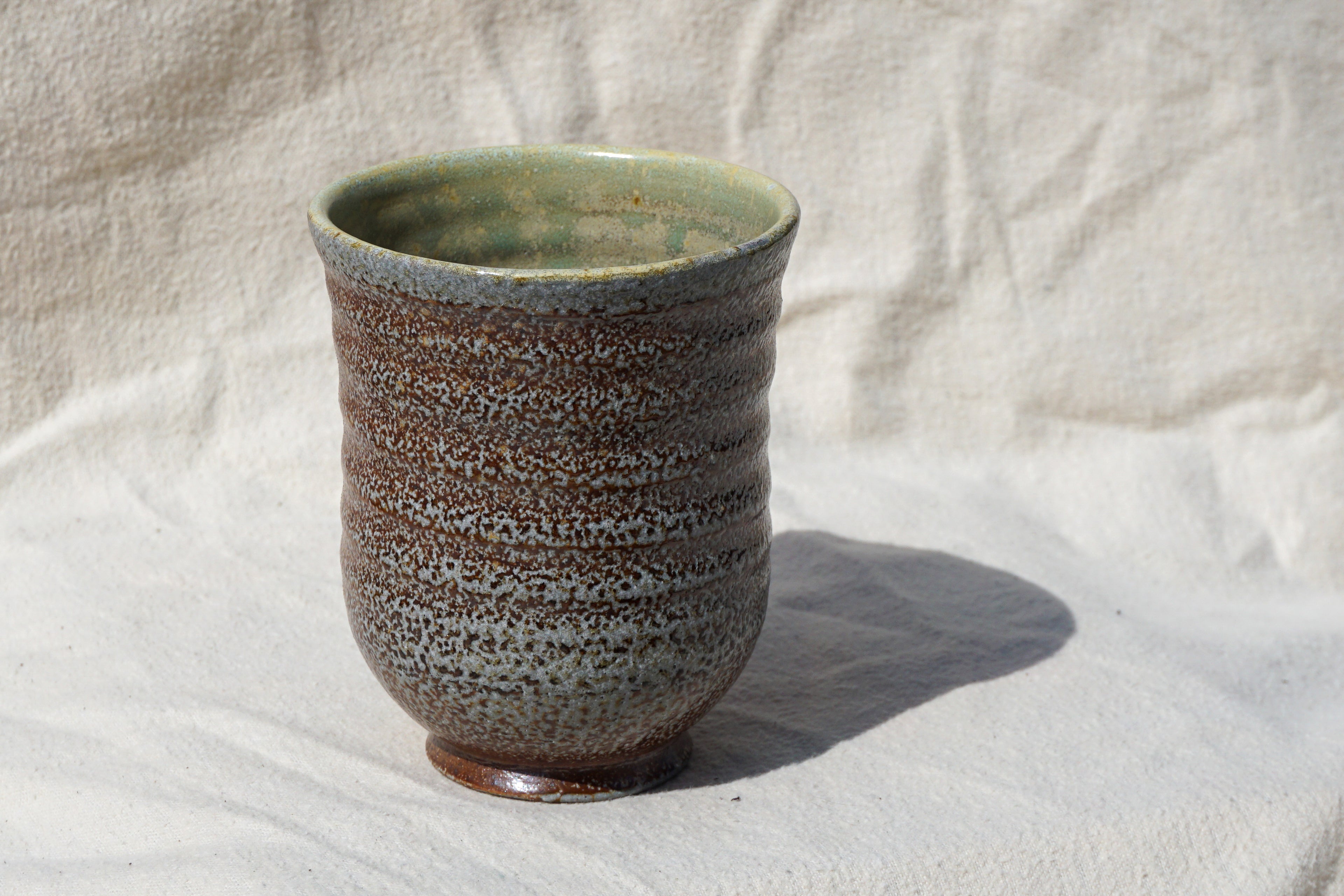 Soda Fired Stoneware Cup