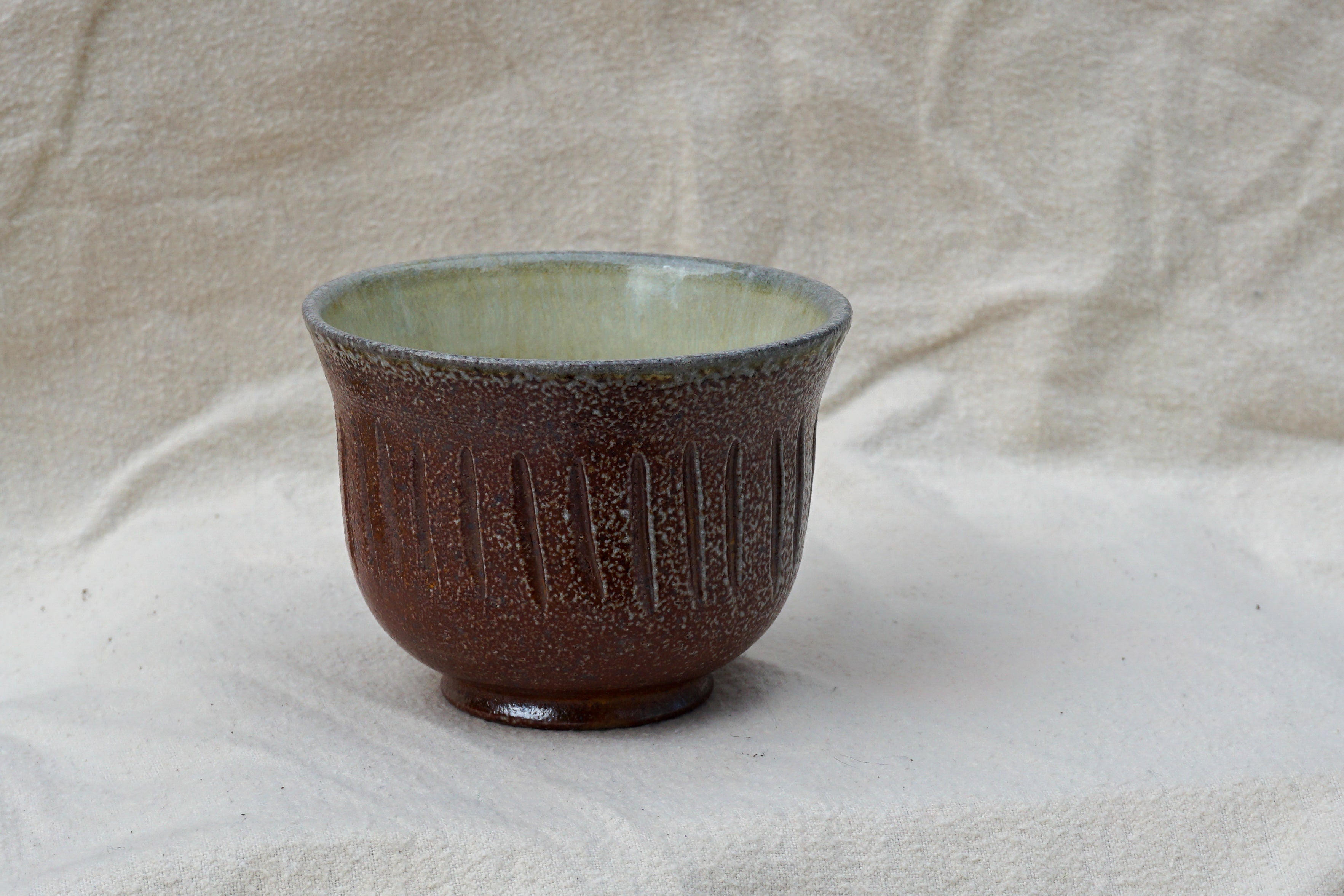 Soda Fired Stoneware Cup