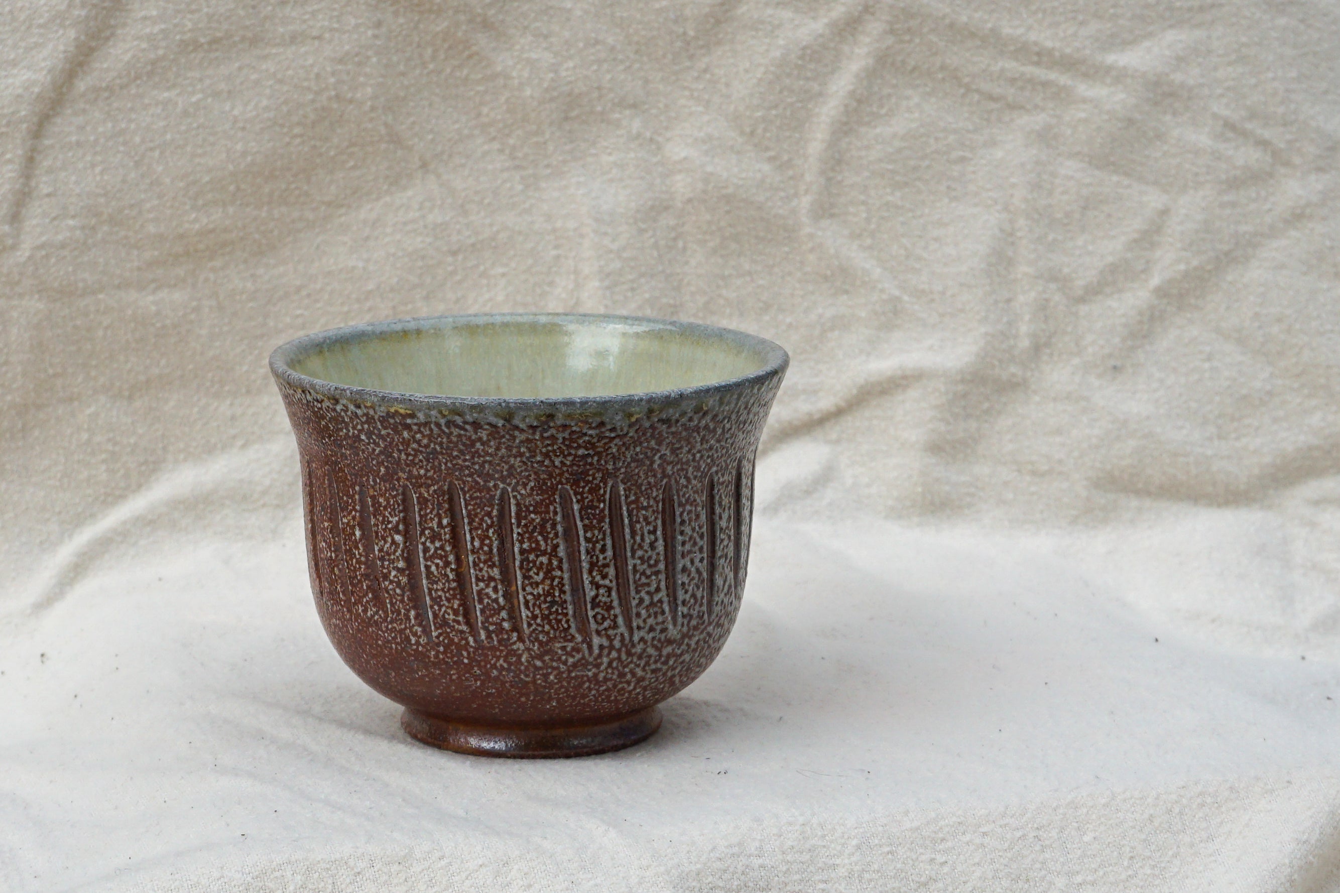 Soda Fired Stoneware Cup