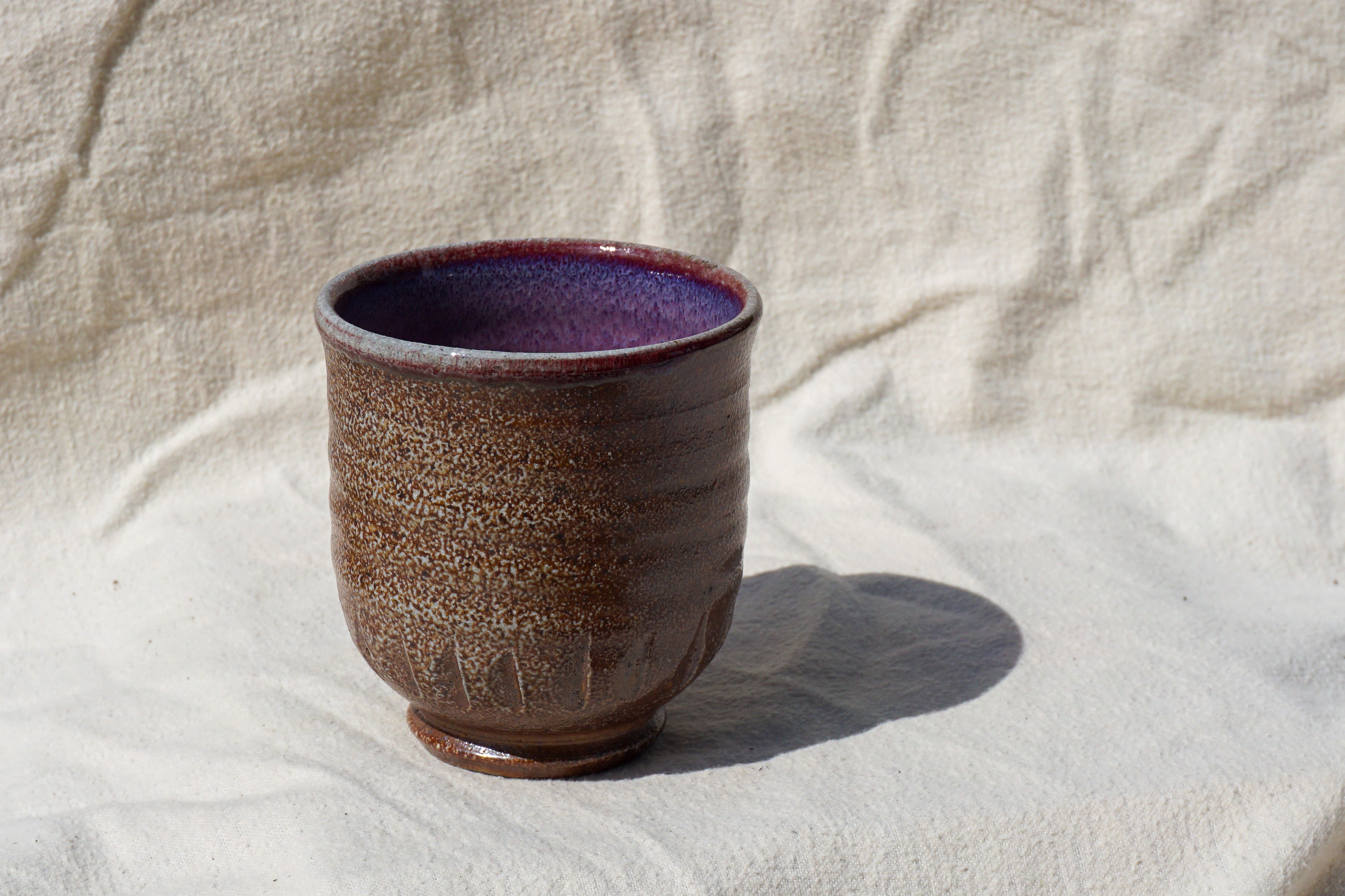 Soda Fired Stoneware Cup