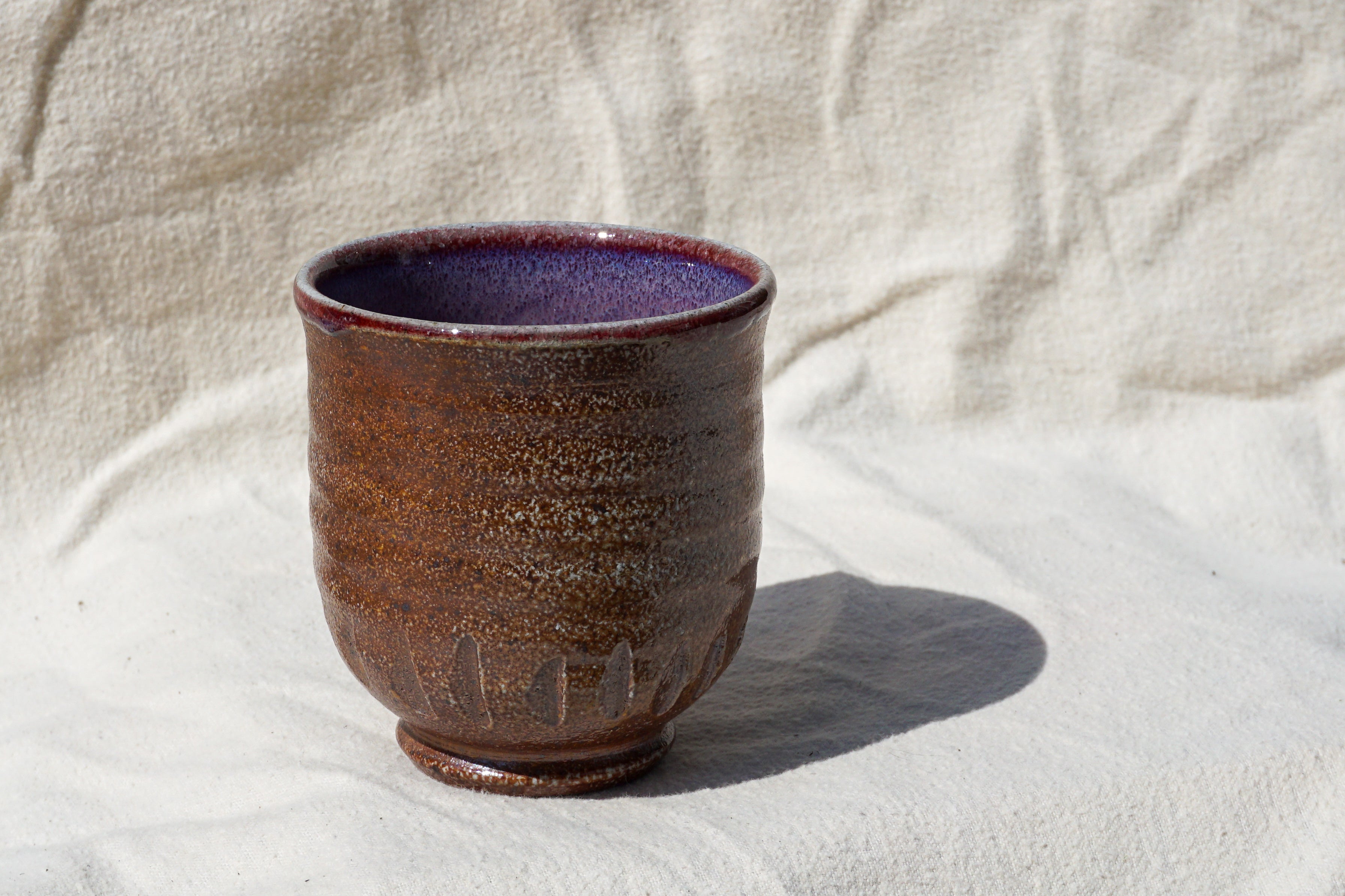 Soda Fired Stoneware Cup