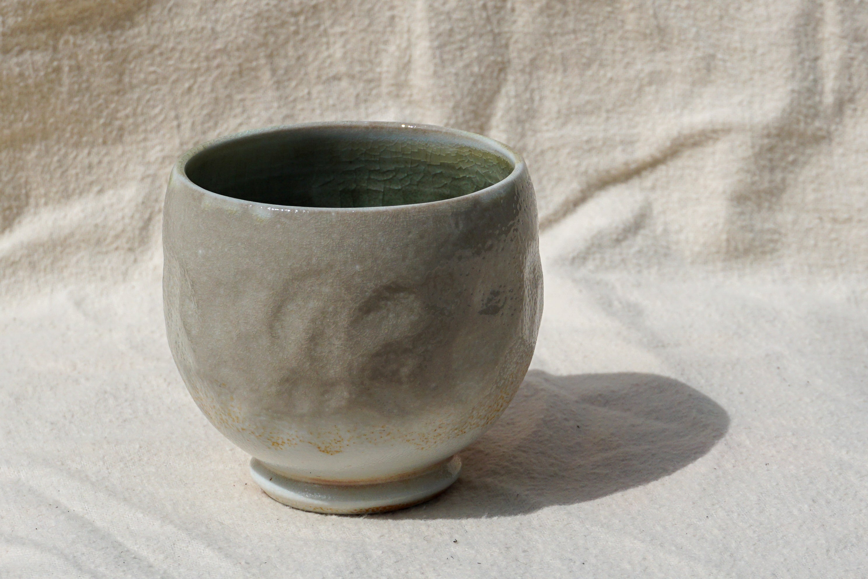Soda Fired Porcelain Cup