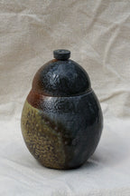 Soda Fired Stoneware Jar