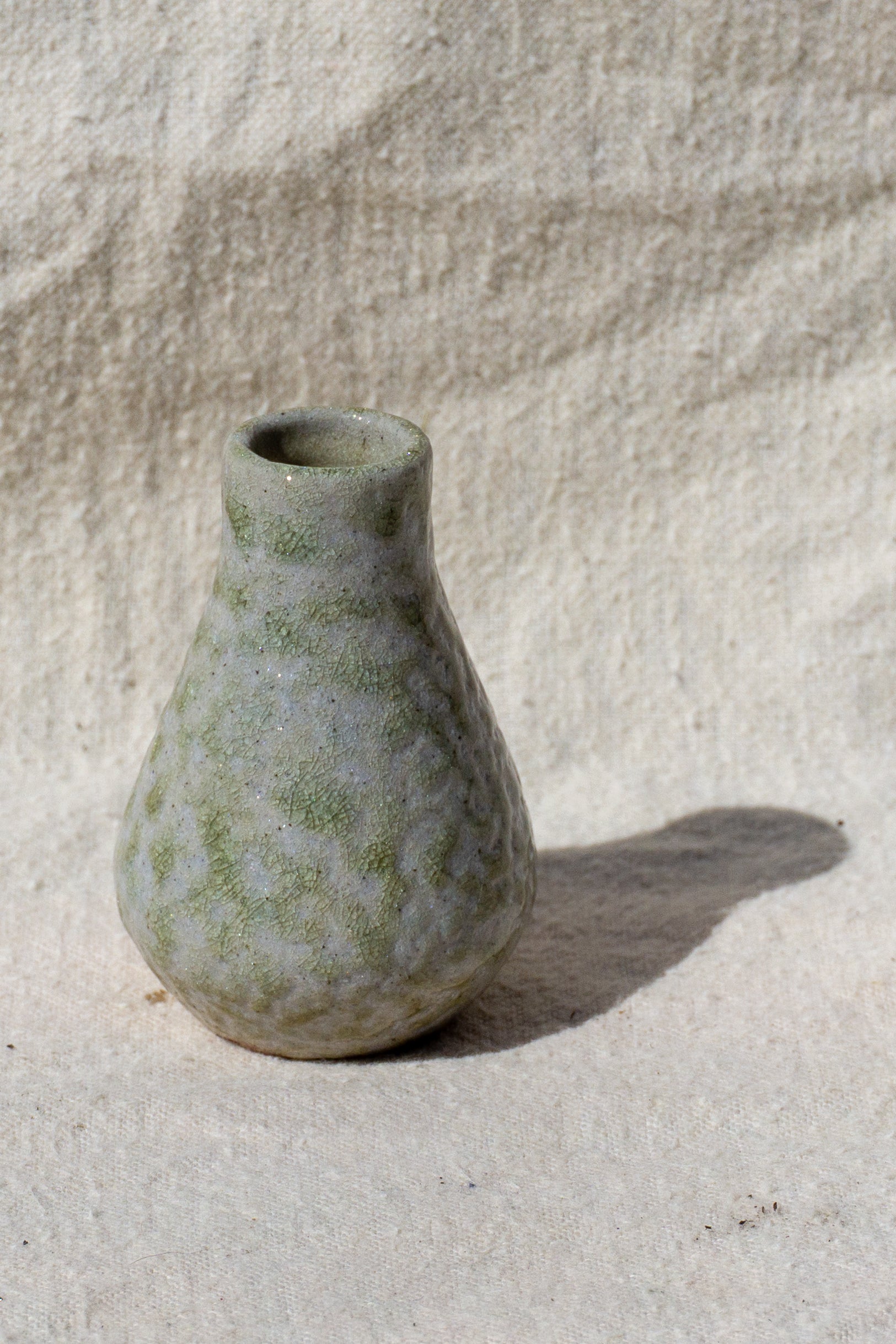 Miniature Soda Fired Bud Vase
