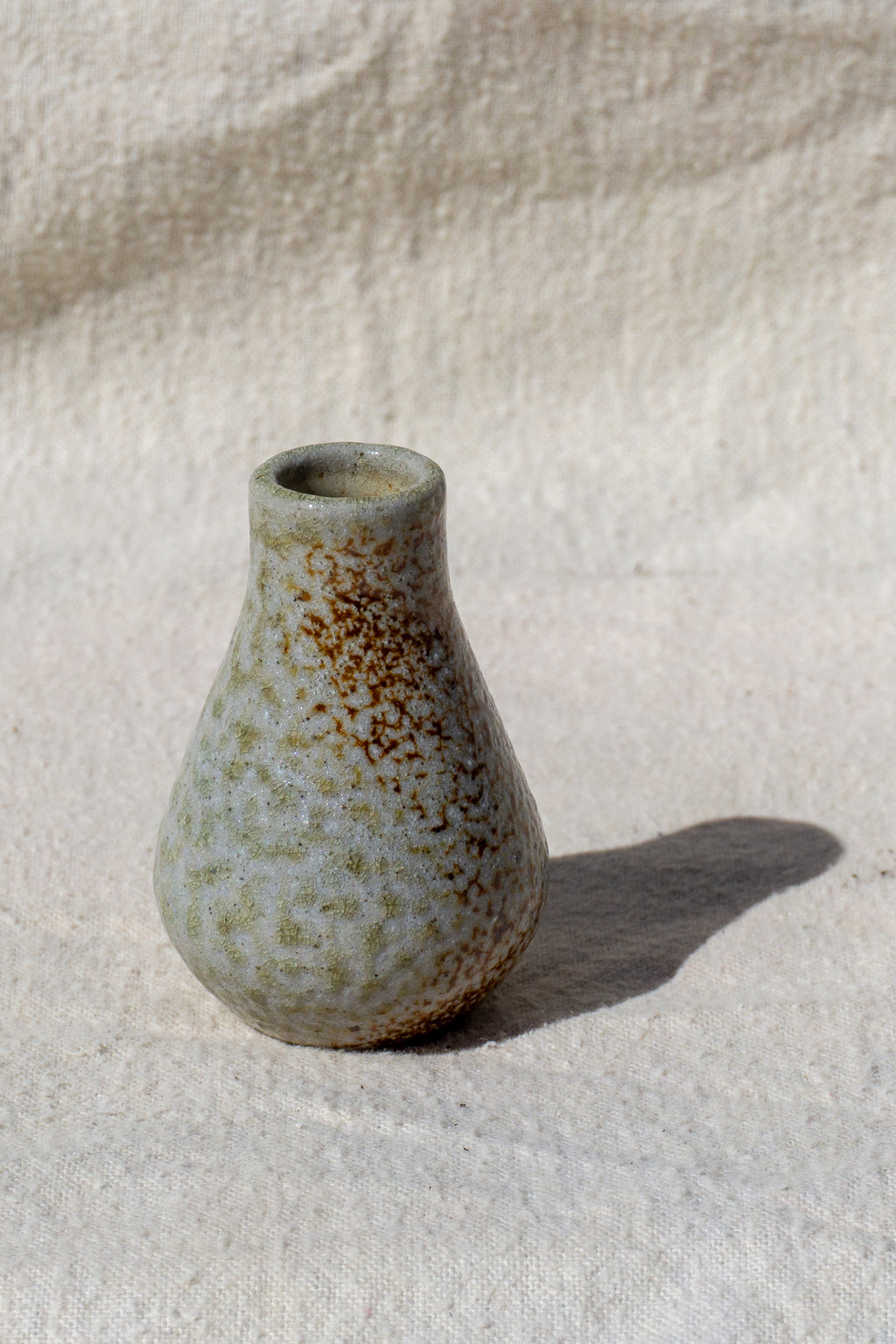 Miniature Soda Fired Bud Vase