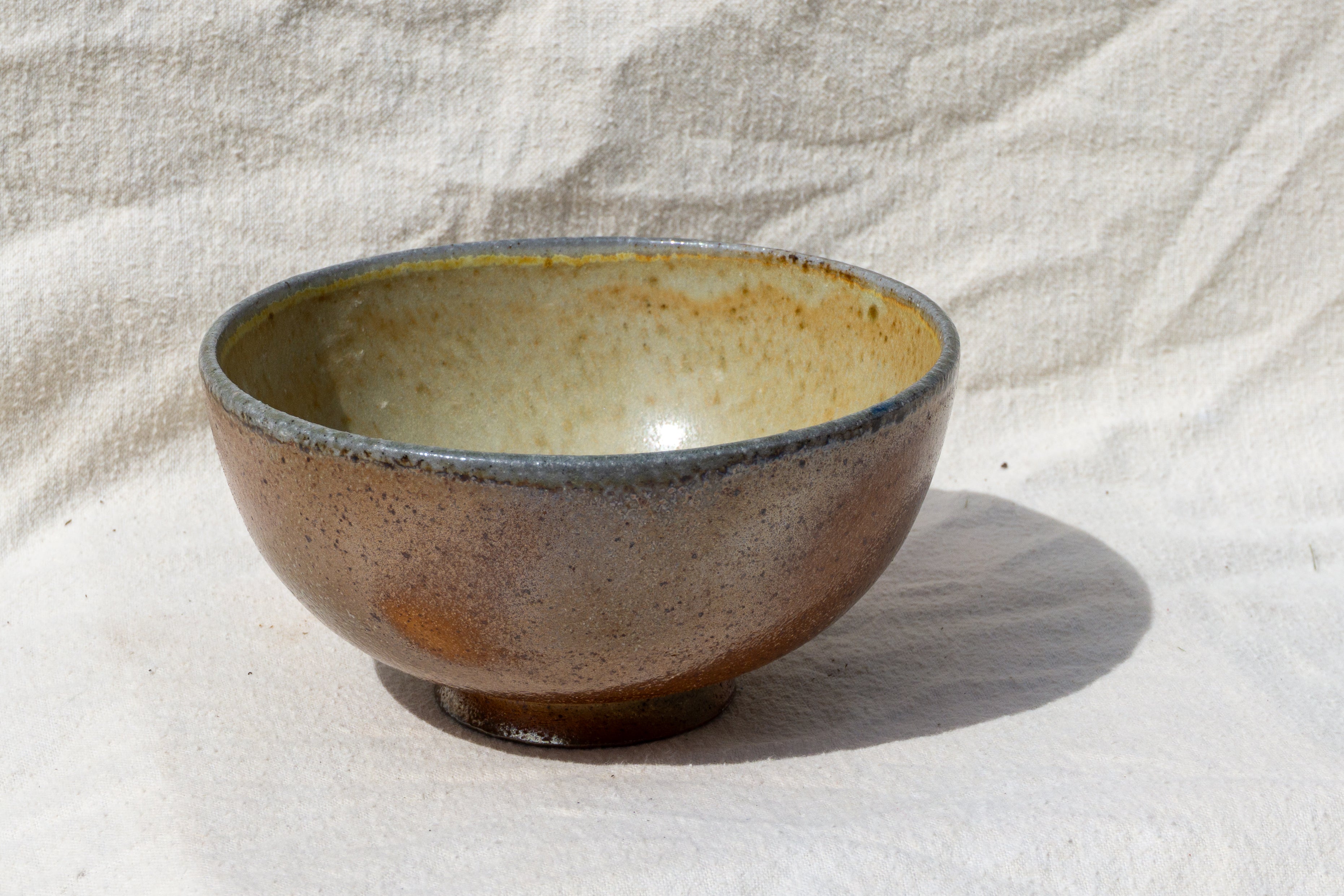Soda Fired Stoneware Bowl