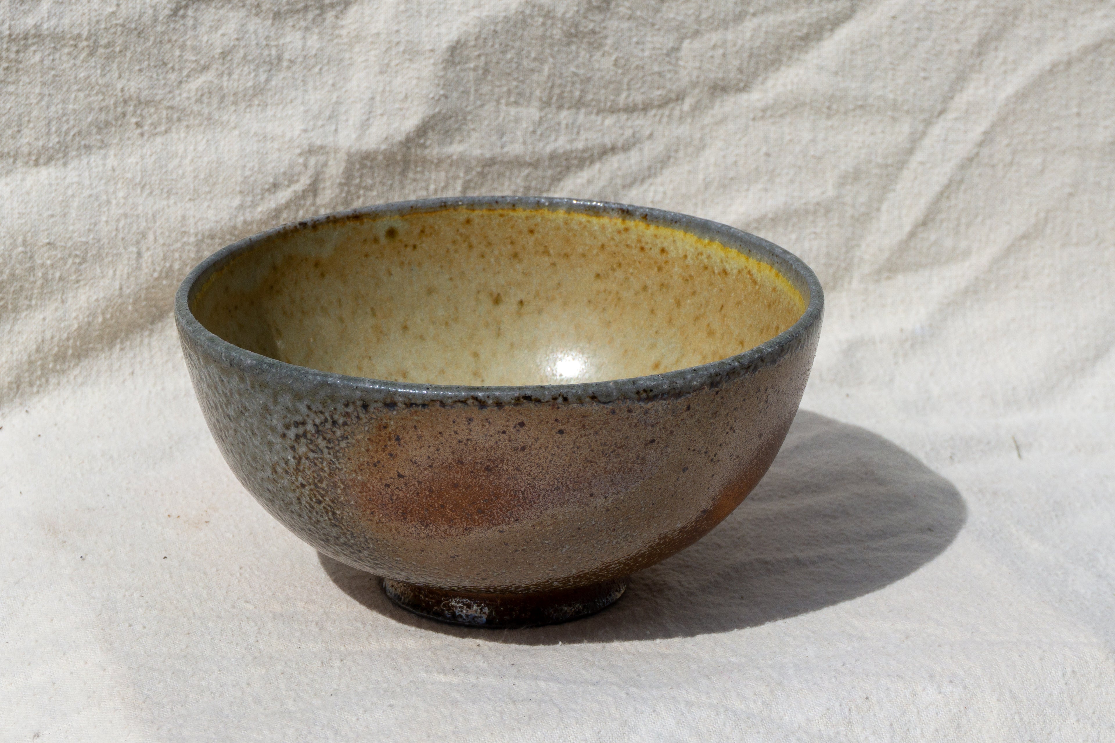 Soda Fired Stoneware Bowl