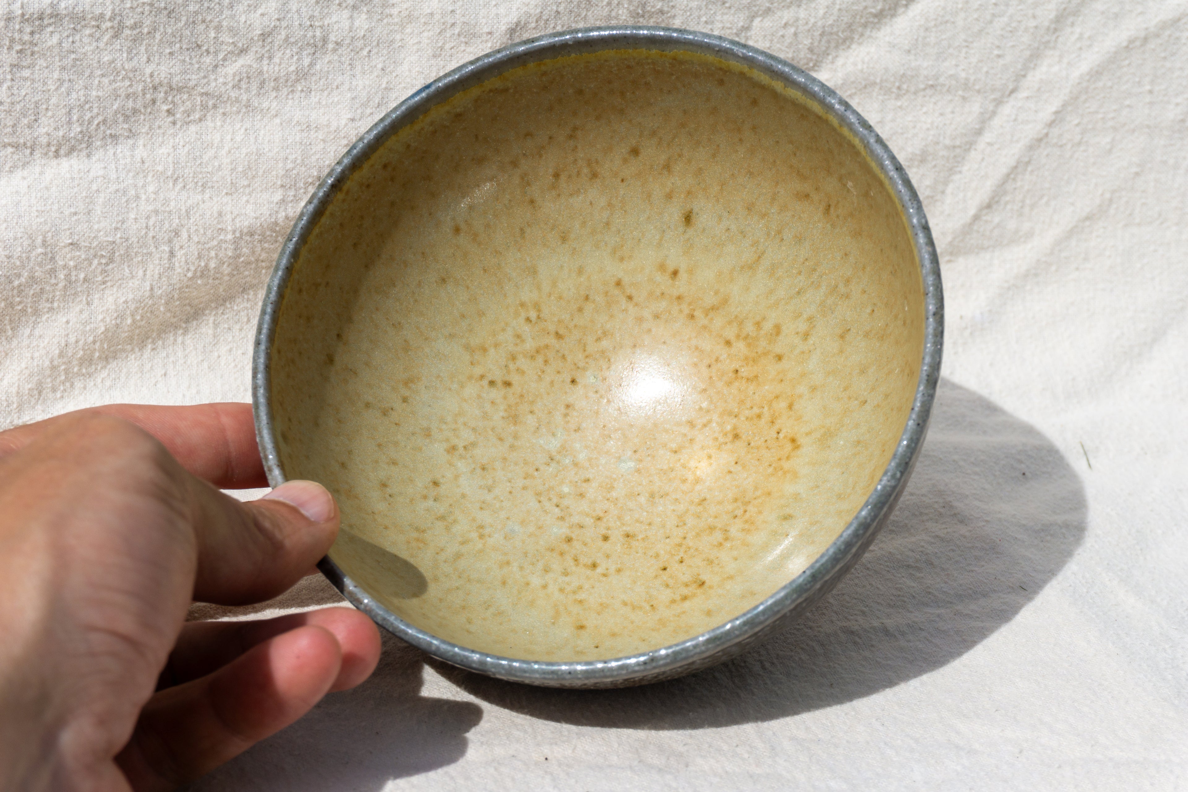 Soda Fired Stoneware Bowl
